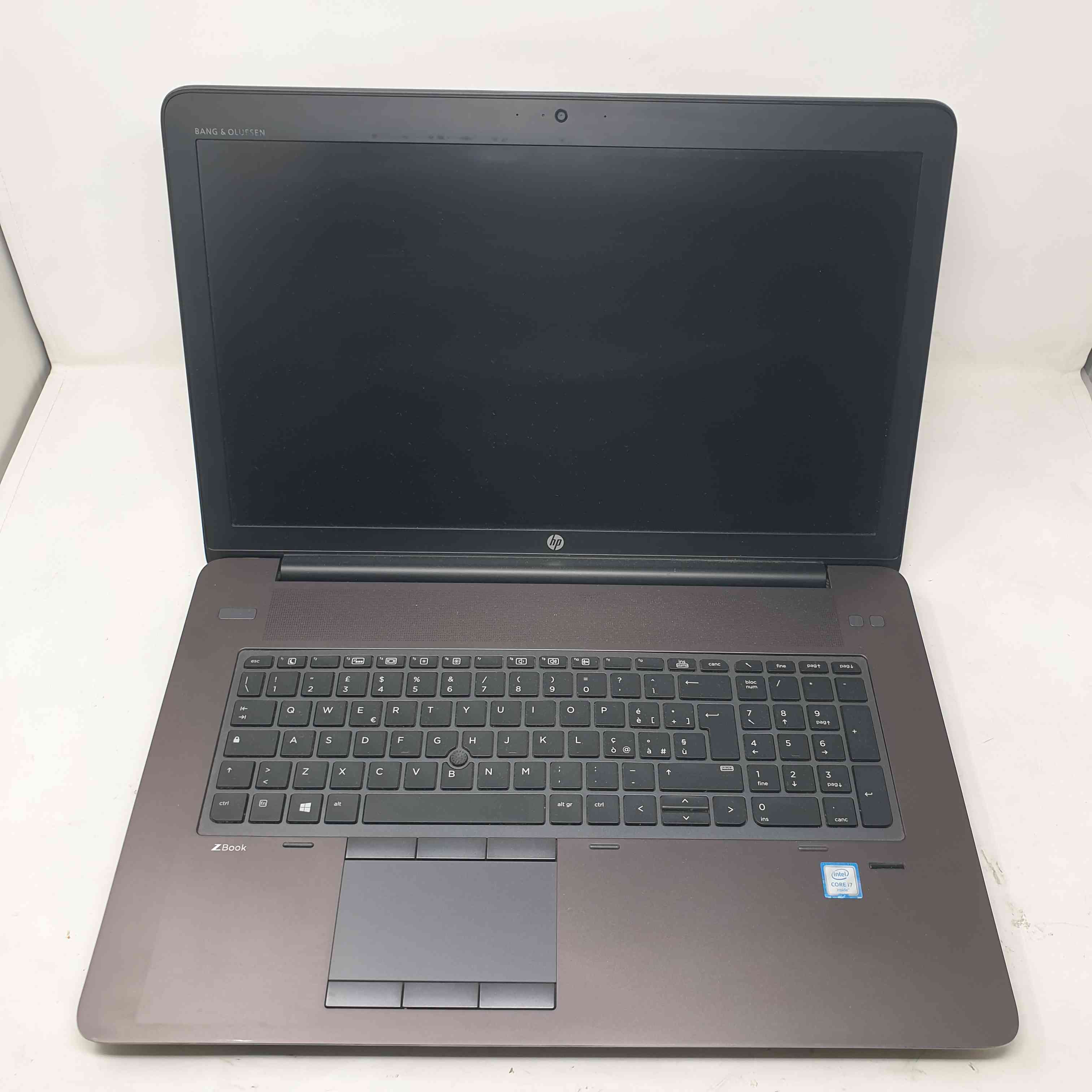 Hp Zbook 17 G3 Intel Core i7-6700HQ 2.60GHz RAM 32GB SSD 512GB GRADO B